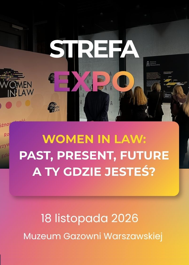 Strefa expo podczas wydarzenia Women in Law